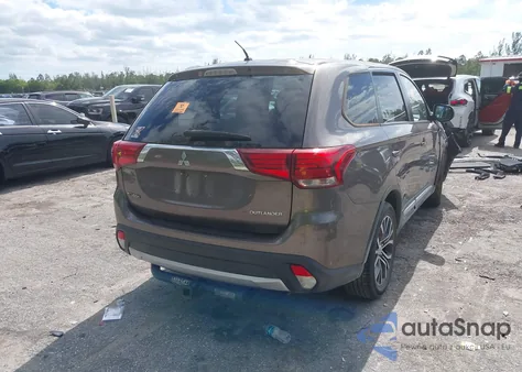 2016 Mitsubishi Outlander Es из США, поврежденный, VIN JA4AZ3A3XGZ035357